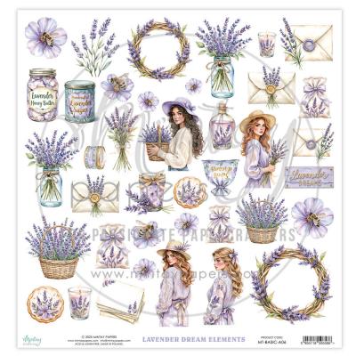 Mintay Papers Elements - Lavender Dream
