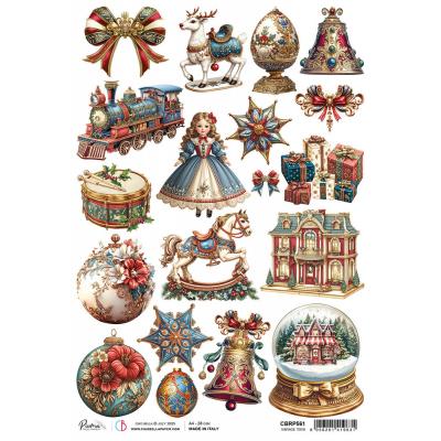 Ciao Bella Toy Shop Rice Paper - Vintage Toys