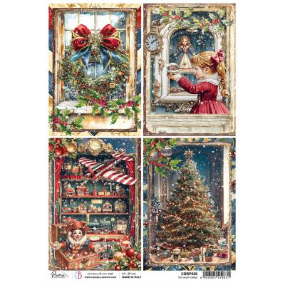 Ciao Bella Toy Shop Rice Paper - Toy Shop Cards