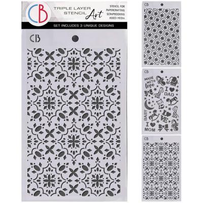 Ciao Bella Toy Shop Stencil Mix - Triple Layer Set