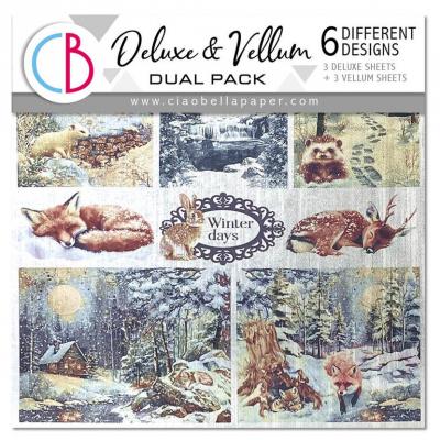Ciao Bella Forest Tales - Deluxe Paper Silver & Vellum