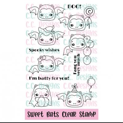 C.C. Designs Stempel - Sweet Bats