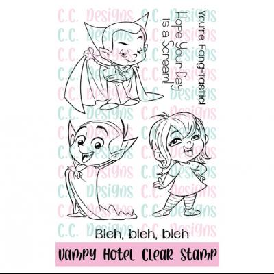 C.C. Designs Stempel - Vampy Hotel