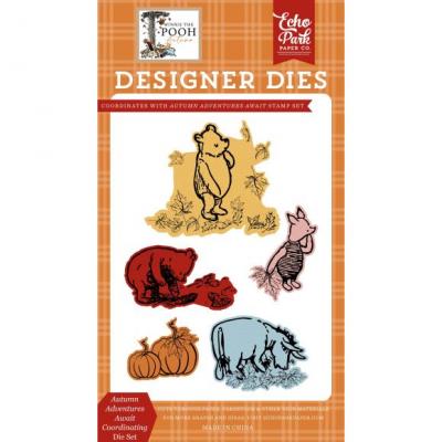 Echo Park Winnie The Pooh Autumn Die Set -  Autumn Adventures Await