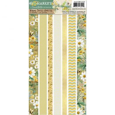 49 And Market Botanical Buzz - Washi Tape Sheets