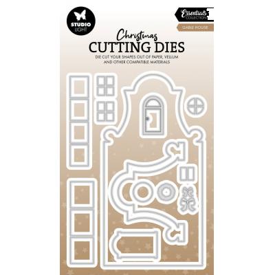 StudioLight Christmas Cutting Dies - Gable House