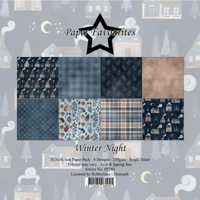 Paper Favourites Paper Pad - Winter Night