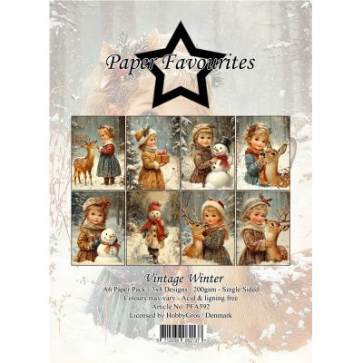 Paper Favourites Paper Pad - Vintage Winter