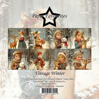 Paper Favourites Paper Pad - Vintage Winter