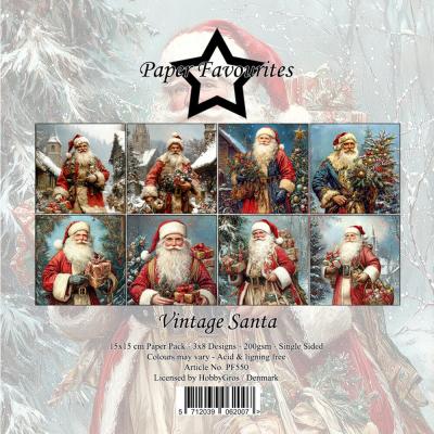 Paper Favourites Paper Pad - Vintage Santa