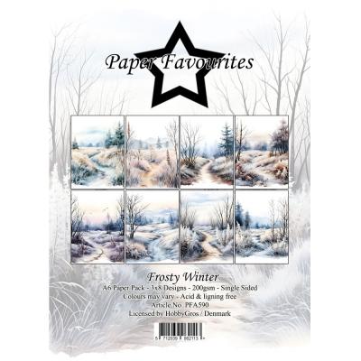 Paper Favourites Paper Pad - Frosty Winter