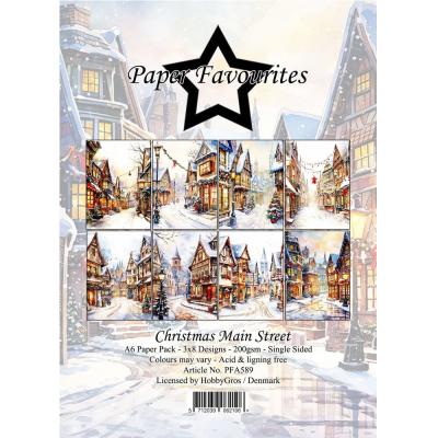 Paper Favourites Paper Pad - Christmas Main Street