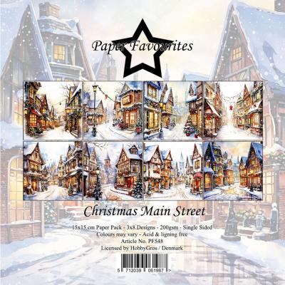 Paper Favourites Paper Pad - Christmas Main Street