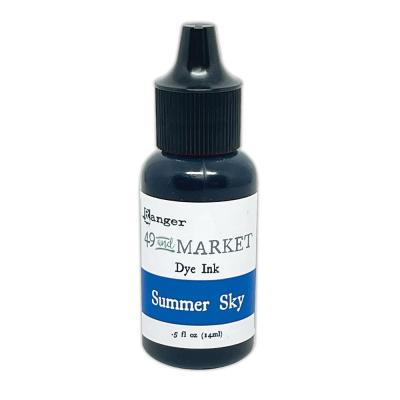 Ranger 49 & Market Dye Ink Re-Inkers - Summer Sky