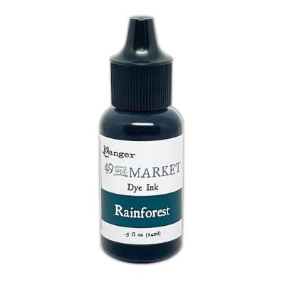 Ranger 49 & Market Dye Ink Re-Inkers - Rainforest