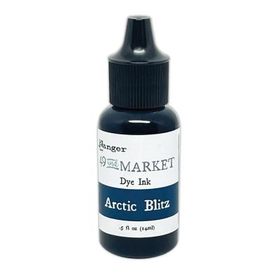 Ranger 49 & Market Dye Ink Re-Inkers - Arctic Blitz