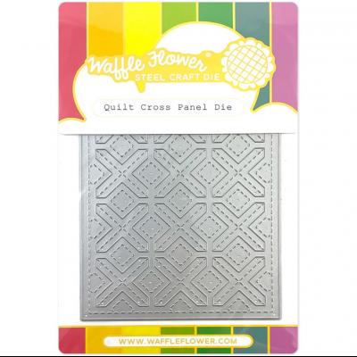 Waffle Flower Die - Quilt Cross Panel