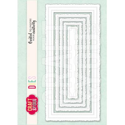Craft & You Cutting Dies - Old Frame DL