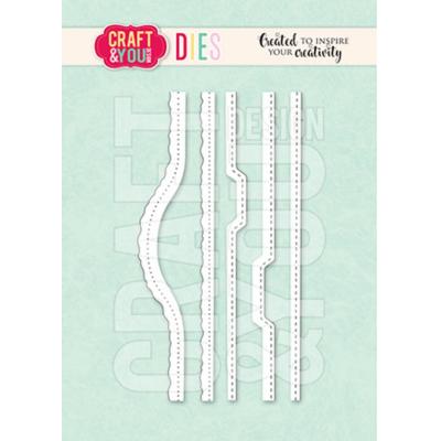 Craft & You Cutting Dies - Small Frame Borders