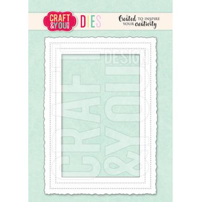 Craft & You Cutting Dies - Old Photo Frame