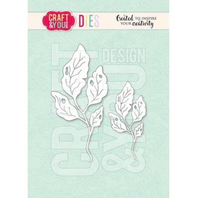 Craft & You Cutting Dies - Vintage Leaves