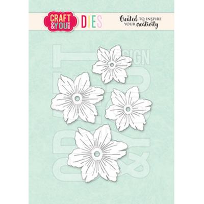 Craft & You Cutting Dies - Sweet Flowers