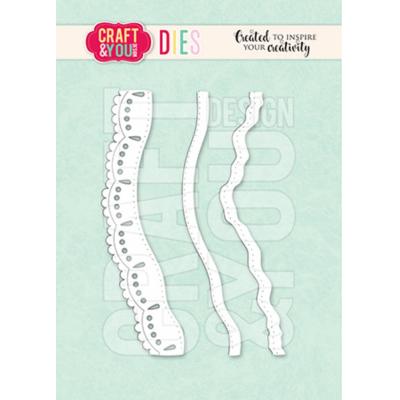 Craft & You Cutting Dies - Small Borders