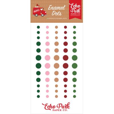 Echo Park Santa's Christmas Delivery - Enamel Dots