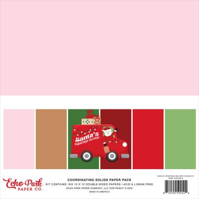 Echo Park Santa's Christmas Delivery - Coordination Solids