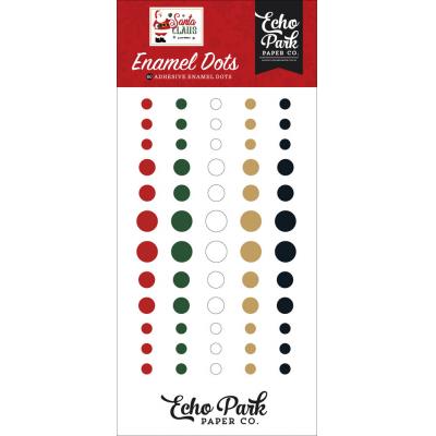 Echo Park Santa Claus - Enamel Dots