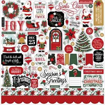 Echo Park Santa Claus - Element Sticker