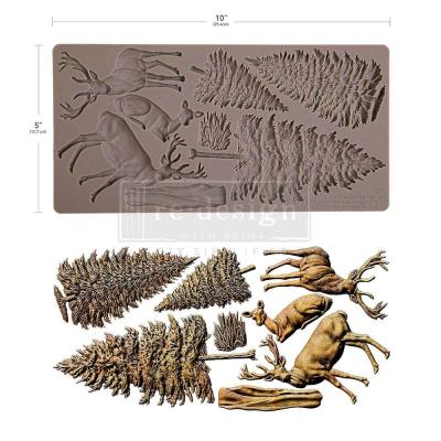 Prima Marketing Re-Design Decor Mould - Evergreen Christmas Magic