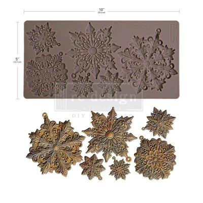 Prima Marketing Re-Design Decor Mould - Frosted Snowflake Wonders