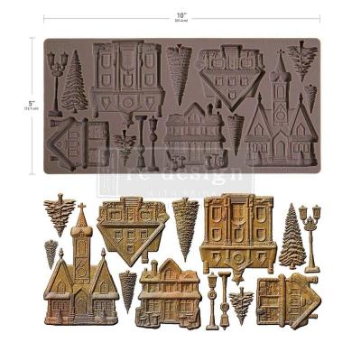Prima Marketing Re-Design Decor Mould - Christmas Village