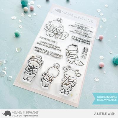 Mama Elephant Stempel - A Little Wish