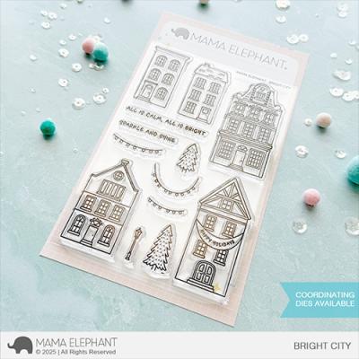 Mama Elephant Stempel - Bright City