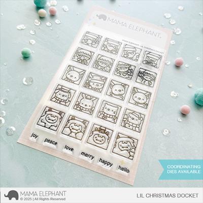 Mama Elephant Stempel - Lil Christmas Docket