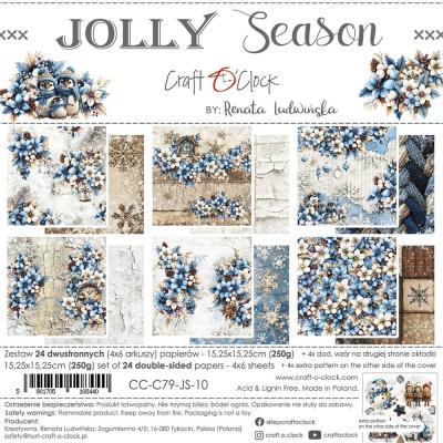 Craft O'Clock Jolly Season - Paper Set