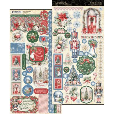 Graphic 45 Deck the Halls - Sticker