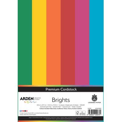 Arden Creative Studio Premium Cardstock - Brights