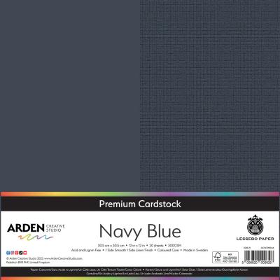 Arden Creative Studio Premium Cardstock - Navy Blue