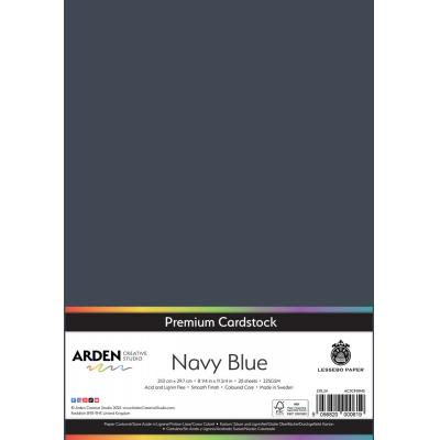 Arden Creative Studio Premium Cardstock - Navy Blue