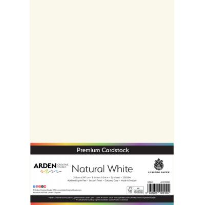 Arden Creative Studio Premium Cardstock - Natural White
