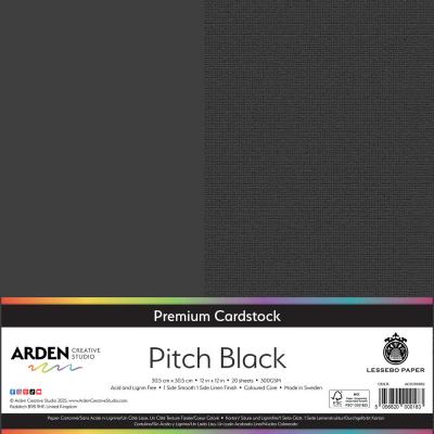 Arden Creative Studio Premium Cardstock - Pitch Black