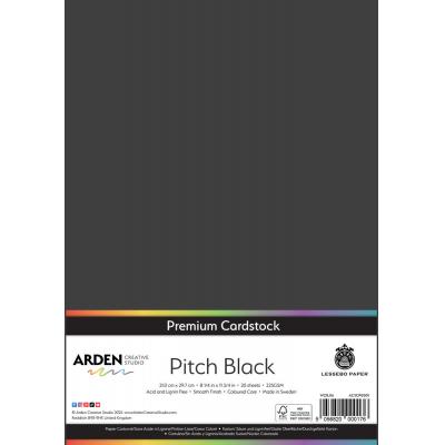 Arden Creative Studio Premium Cardstock - Pitch Black