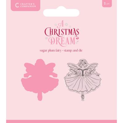 Crafter's Companion A Christmas Dream Stamp & Die - Sugar Plum Fairy