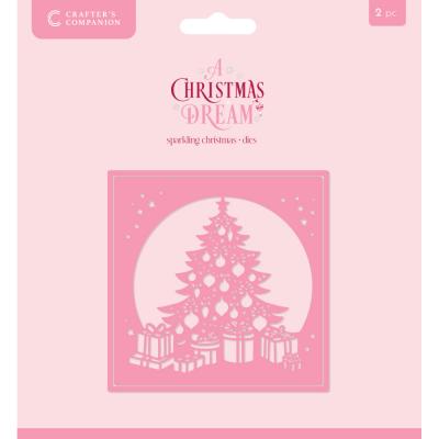 Crafter's Companion A Christmas Dream Metal Die - Sparkling Christmas