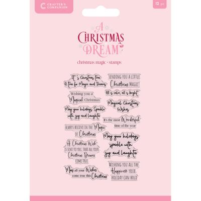 Crafter's Companion A Christmas Dream Stempel - Christmas Magic