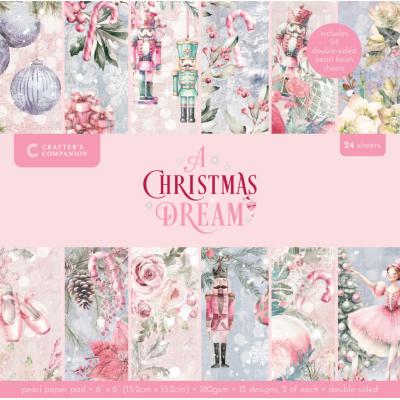 Crafter's Companion A Christmas Dream - Pearl Paper Pad