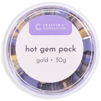 Crafter's Companion Hot Fix Hot Gem Pack - Gold